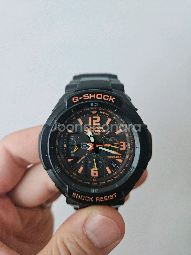 g-shock 스카이콕핏 g1200b--0