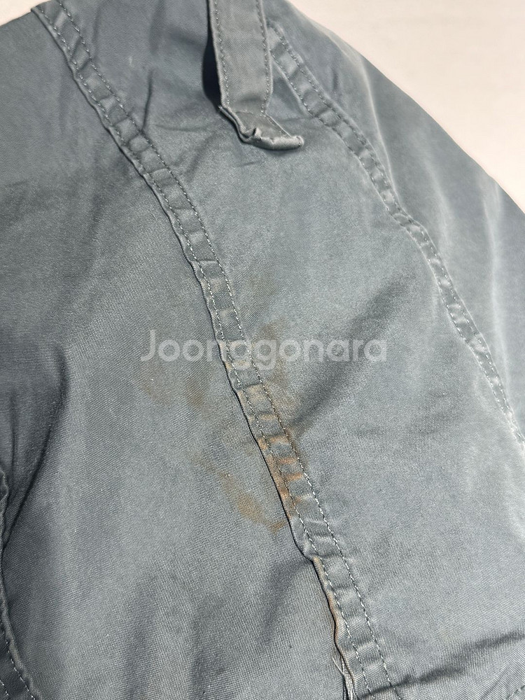 미군 오리지날 N3B 파카 그린비어 86c--6