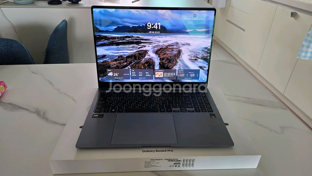 갤럭시북4프로 16인치 1테라 32g메모리 미가동급--5