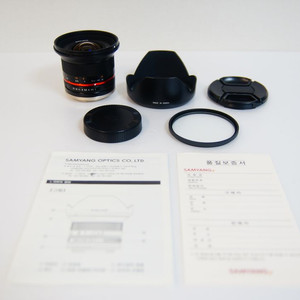 [소니용] 삼양옵틱스 12mm f2.0 미러리스용 렌즈