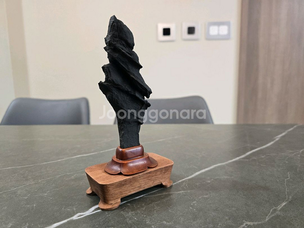 고급스러운 수석+원목받침대--7