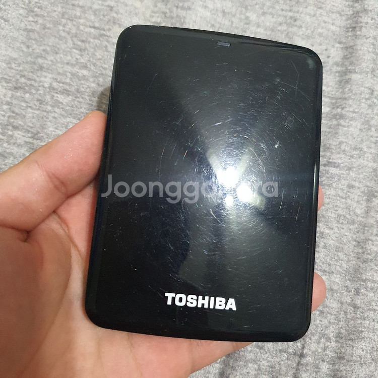 도시바 1TB 외장하드--0