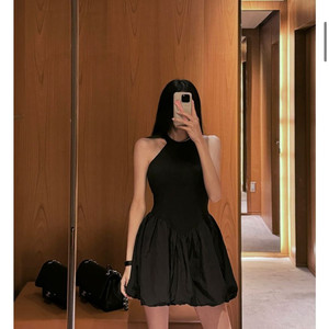 구즈guse 홀터벌룬 원피스