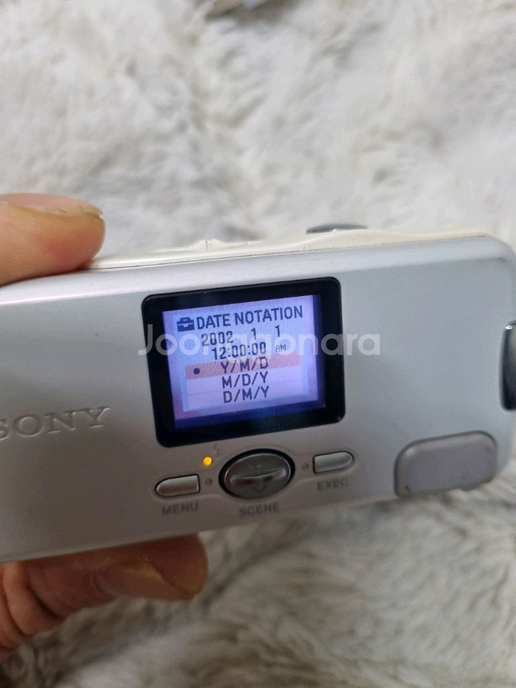 소니 사이버샷 dsc-u10 레트로 디카 빈티지 카메라--7