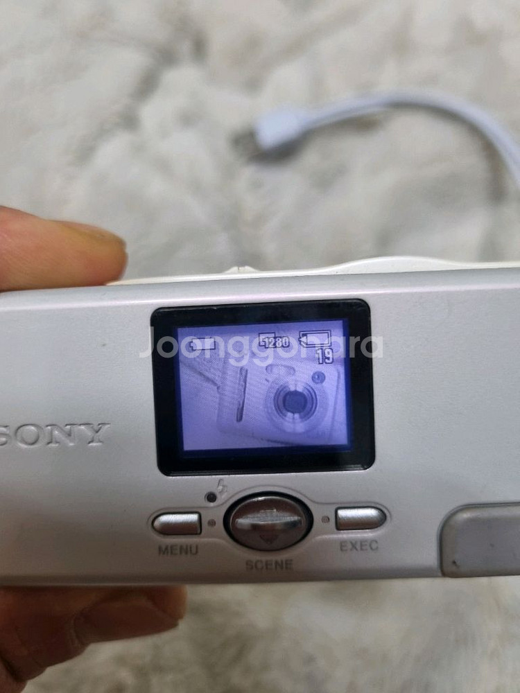 소니 사이버샷 dsc-u10 레트로 디카 빈티지 카메라--8