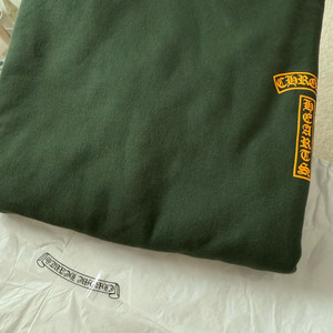 새제품)크롬하츠 USA 그린 후드티 M 사이즈