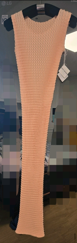 이세이미야케 플리츠플리즈 스폰지 원피스--1