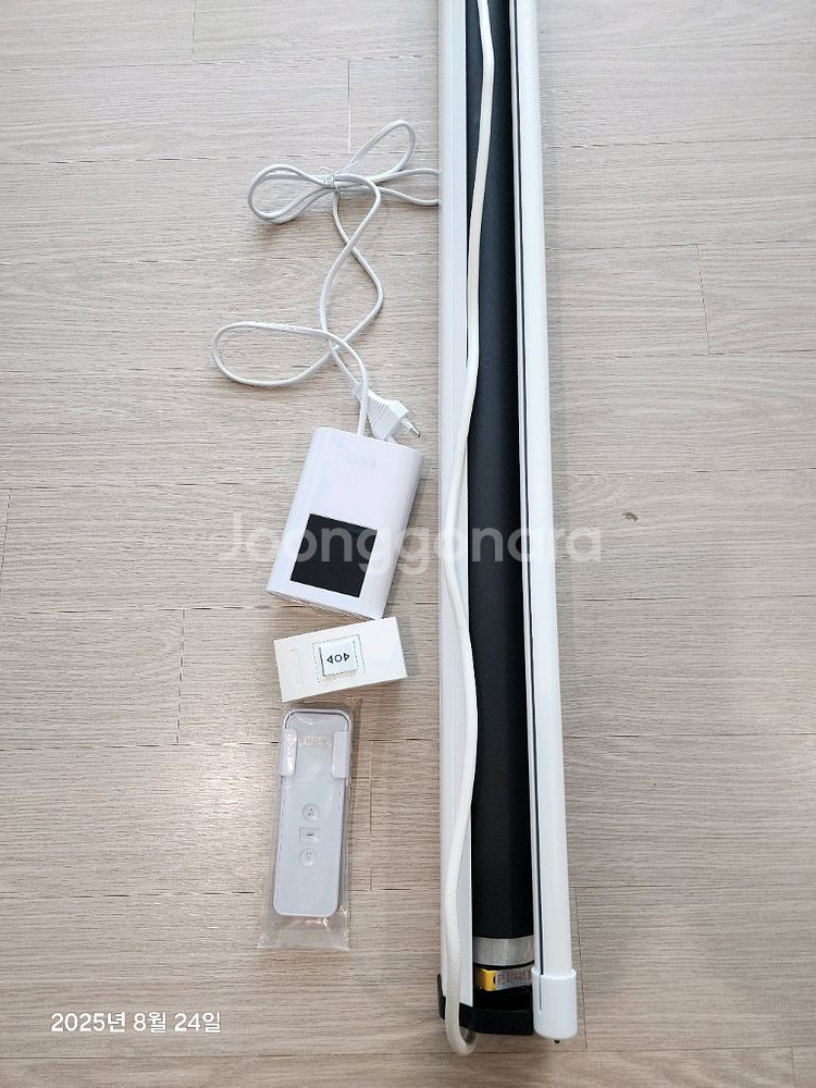 윤씨네120인치 전동 빔스크린 4:3--2