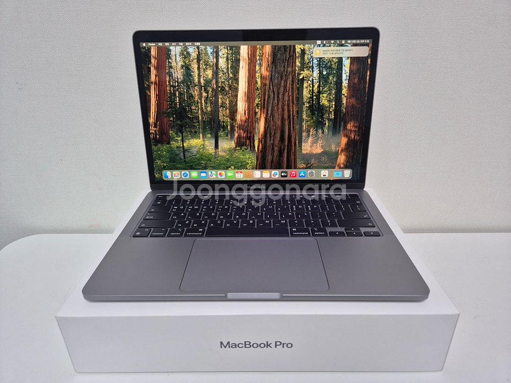 맥북프로13인치 M1 터치바 1TB 배터리성능100--0