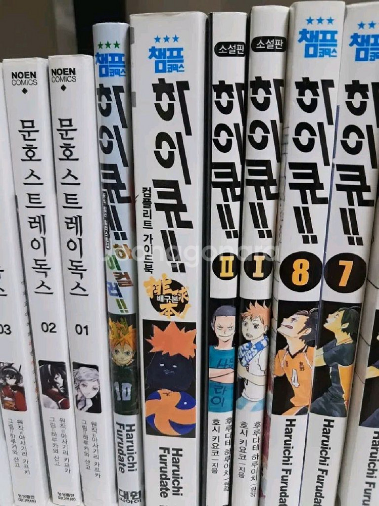 하이큐 외전 소설 일러스트집 컴플리트 가이드북--0