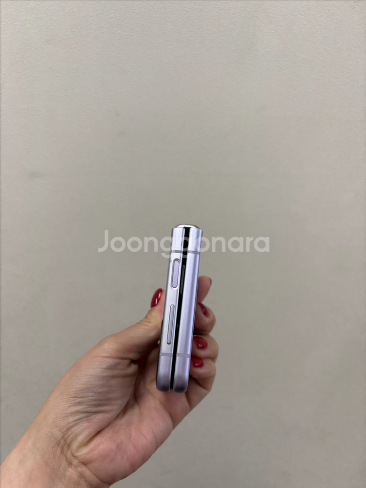 (부산중고폰)갤럭시z플립3 라벤더 256기가 판매해요--4