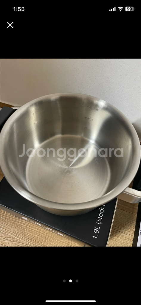 316ti AMT 프로 스텐 냄비 3종 세트--2