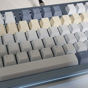 커스텀키보드 paper80 blue WK