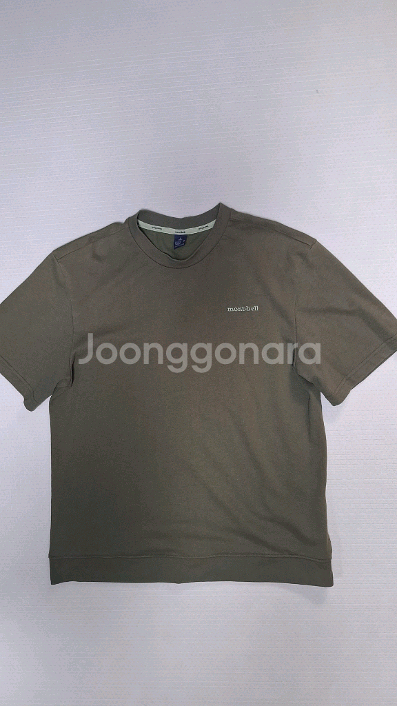 몽벨 유니 쿨 스웻티셔츠 100(L) 23년식--2