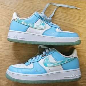 245 (W) 나이키 에어포스 1 셀레스틴블루