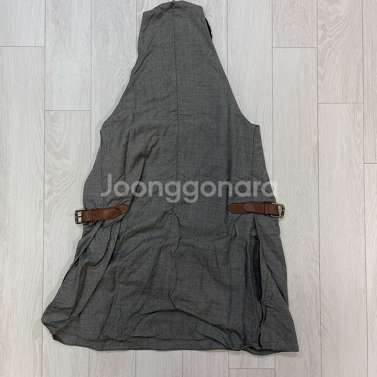 폴로 랄프로렌 퍼플라인 홀터 블라우스 (M)--1