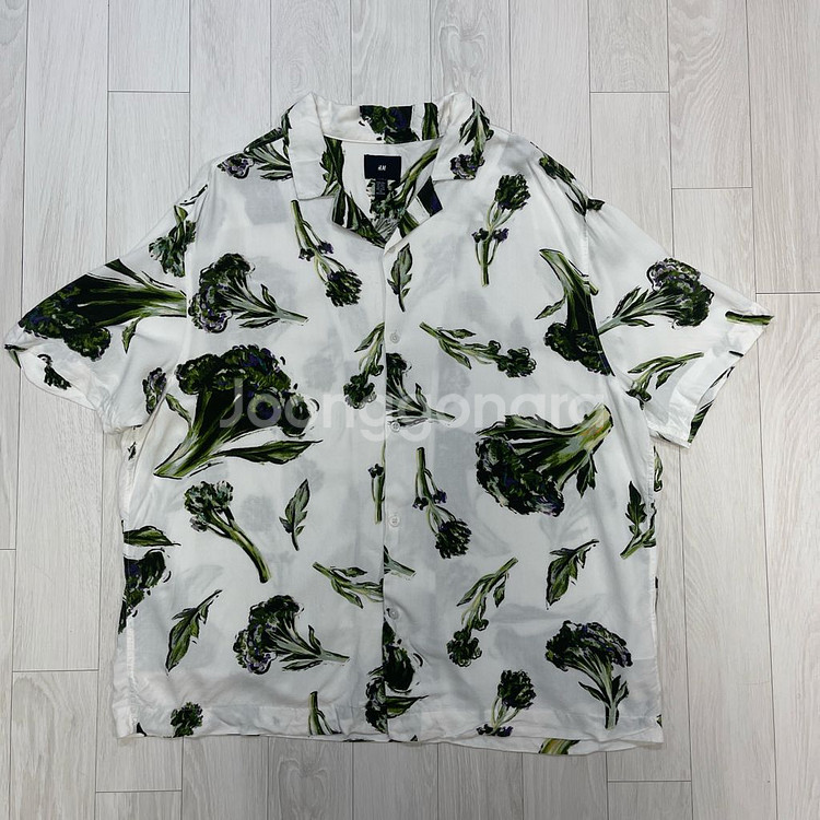 H&M 브로콜리 셔츠 XXL(110-120추천)--0