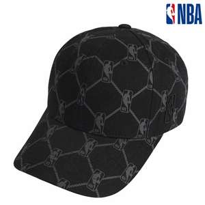 프라임 NBA로고맨 HARD CURVED CAP 그레이