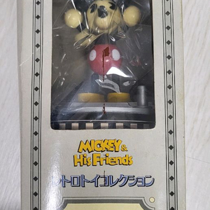 미키마우스와 친구들 레트로 토이 액션 뱅크.저금통박스