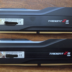 지스킬 트라이던트Z DDR5 32기가x2 판매합니다.