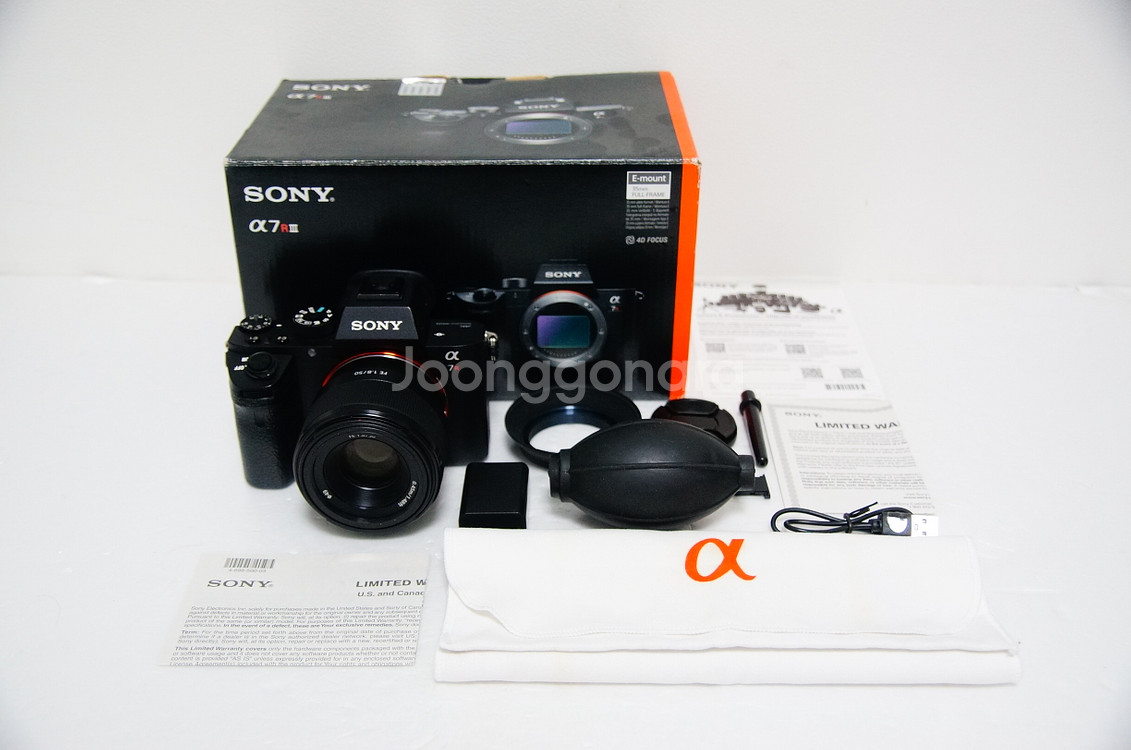 [소니] A7R2 + FE50.8 풀프레임셋 팝니다.--0