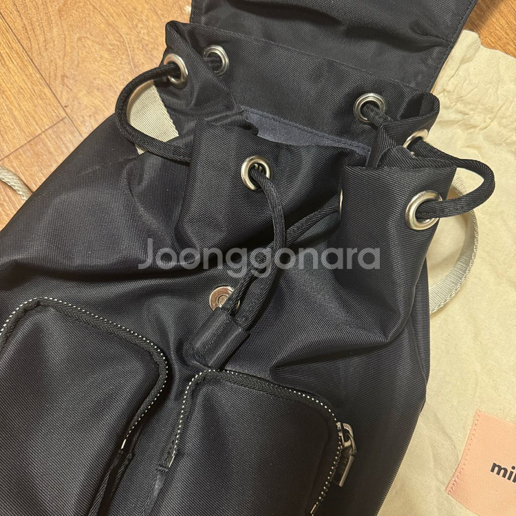 미닛뮤트 백팩 CLO MIX BLACK--1