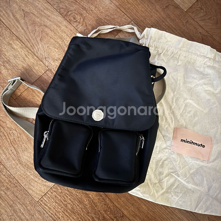 미닛뮤트 백팩 CLO MIX BLACK--0