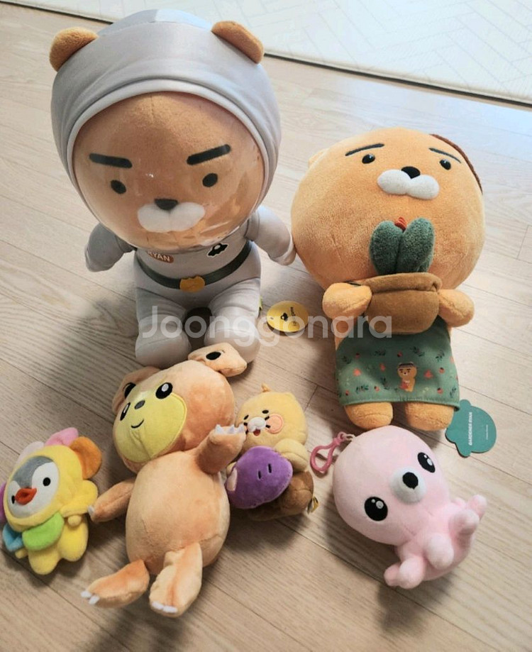 카카오 라이언 인형 등등 작은건 1000원--0