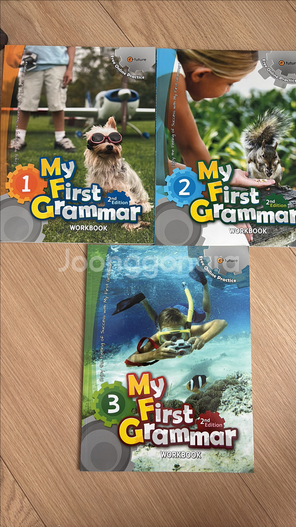 MY FIRST GRAMMAR WORKBOOK(1-3)--0