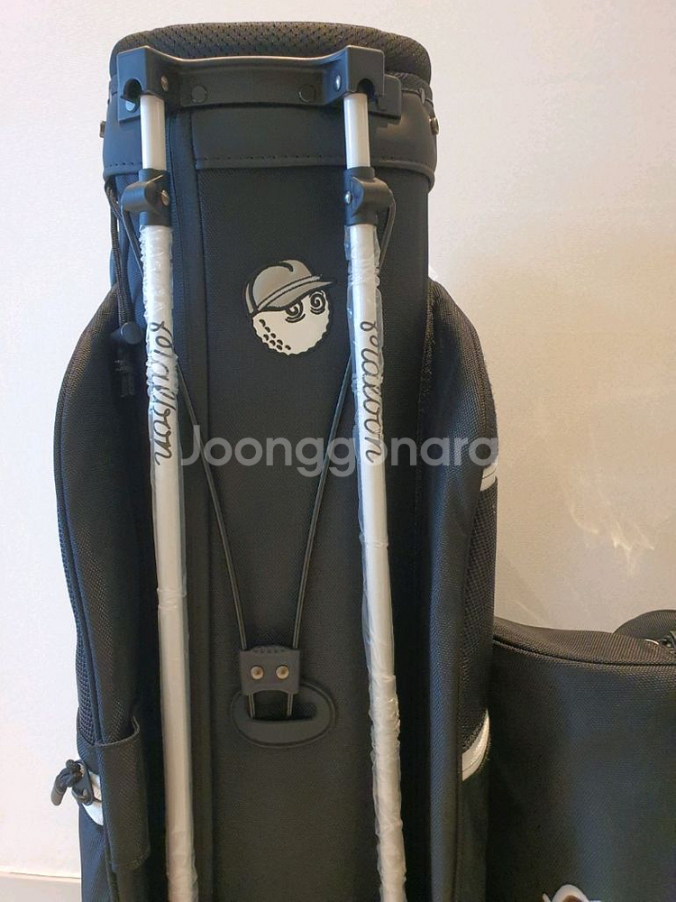 말본골프백 캐디백 보스턴백 경량 블랙 세트--8