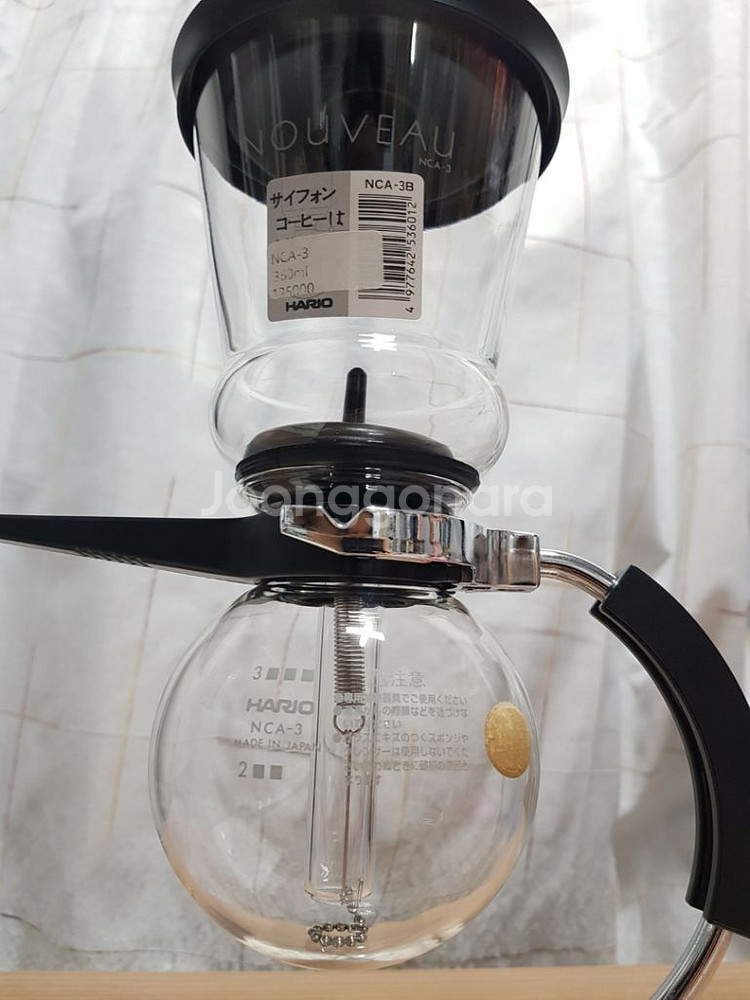 하리오 사이폰/NCA-3 /3인용 360ml/새상품(진--7