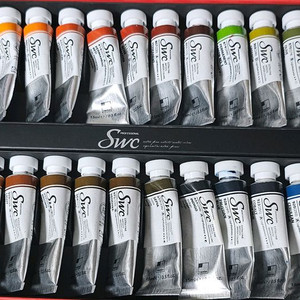 신한 swc 물감 전문가 수채화