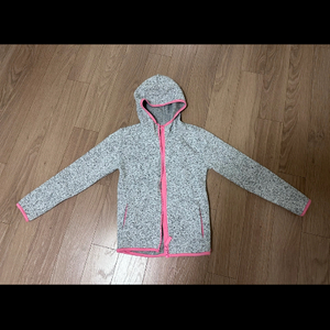 <미착용새상품> H&M 여아 기모 후드(6-8y)