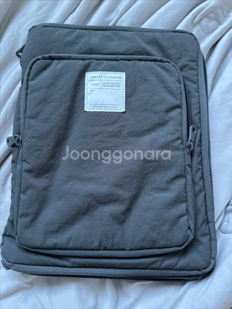 엘라고 아이패드 파우치/다담스 오리 아이패드 파우치--0