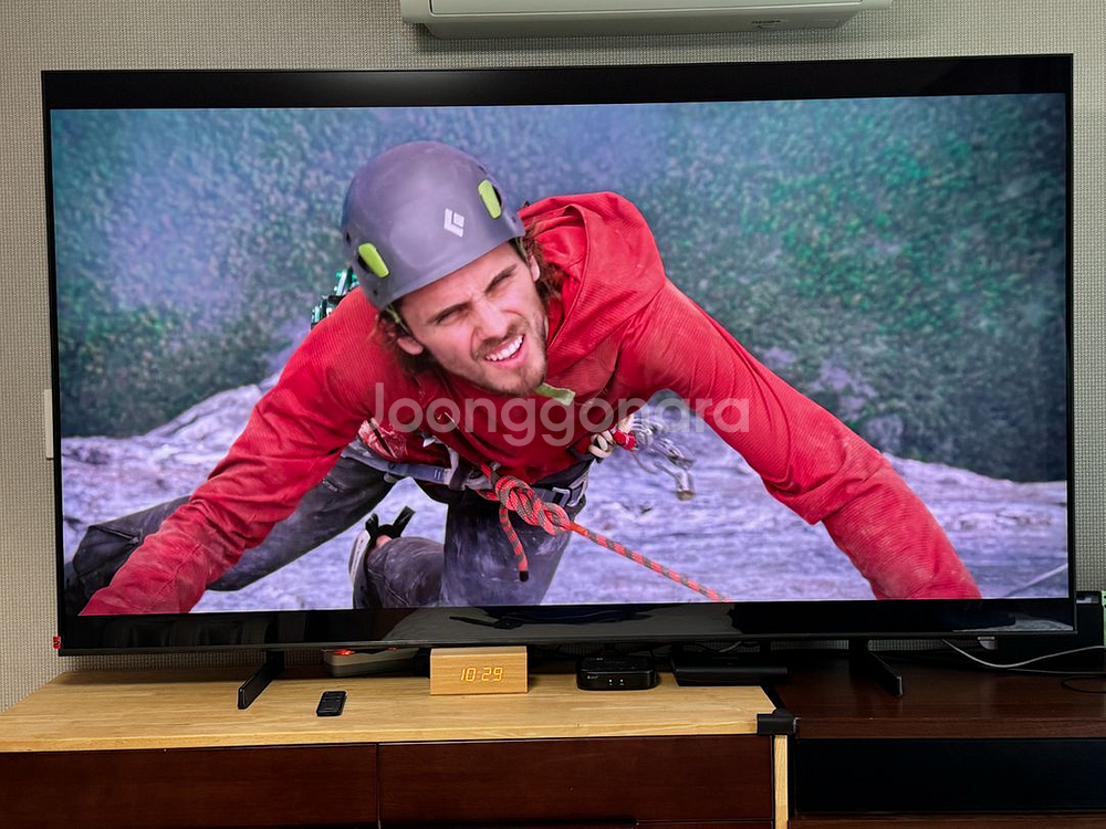 삼성 75인치 QLED TV 스탠드형 새상품급--3