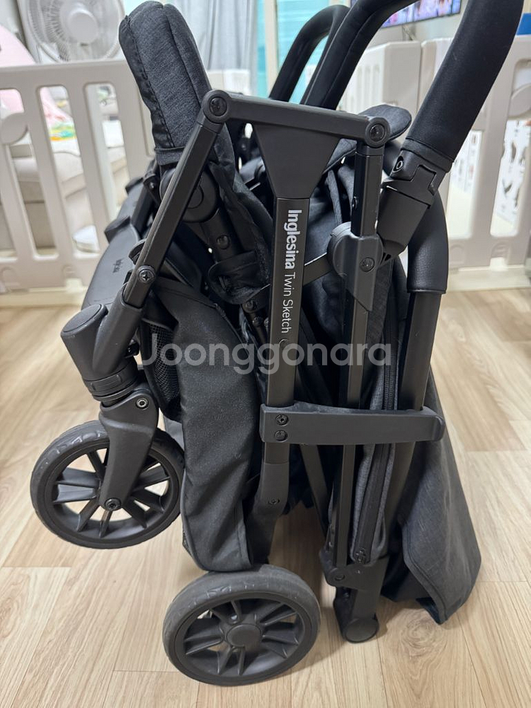 잉글레시나 트윈(NEW) 스케치 쌍둥이유모차 팝니다--8