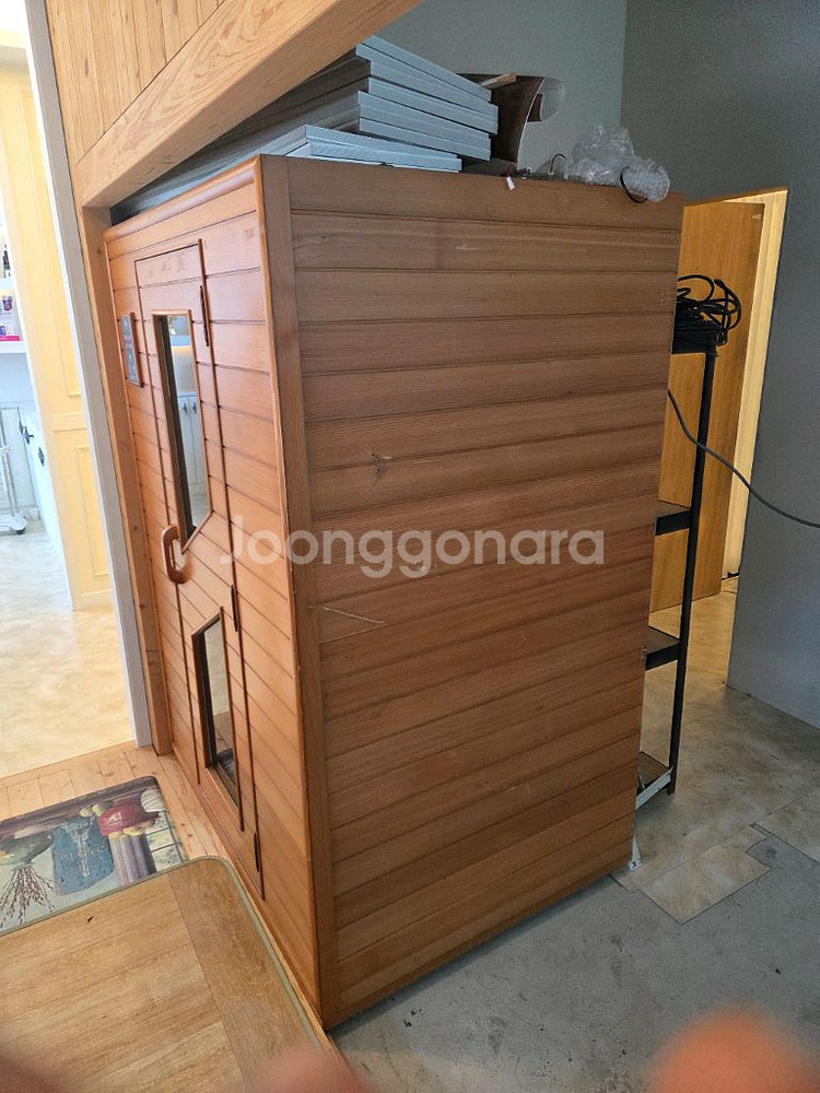 가우스테라피 건식사우나(찜질방 기계) 1개 판매합니다--4