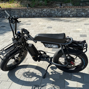 모페즈 전기자전거 1000w 프론트샥