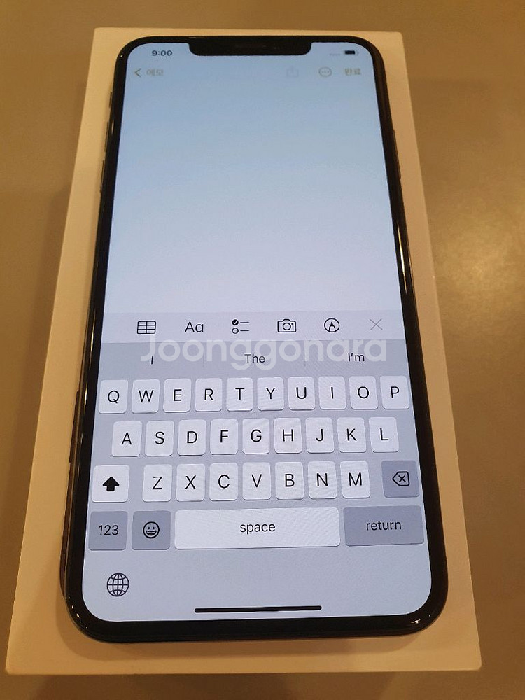 아이폰xs max 512GB--7