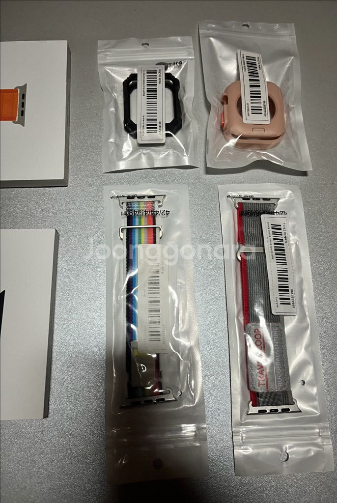 애플워치 울트라2,블랙티타늄,셀룰러,배터리100,정품--3