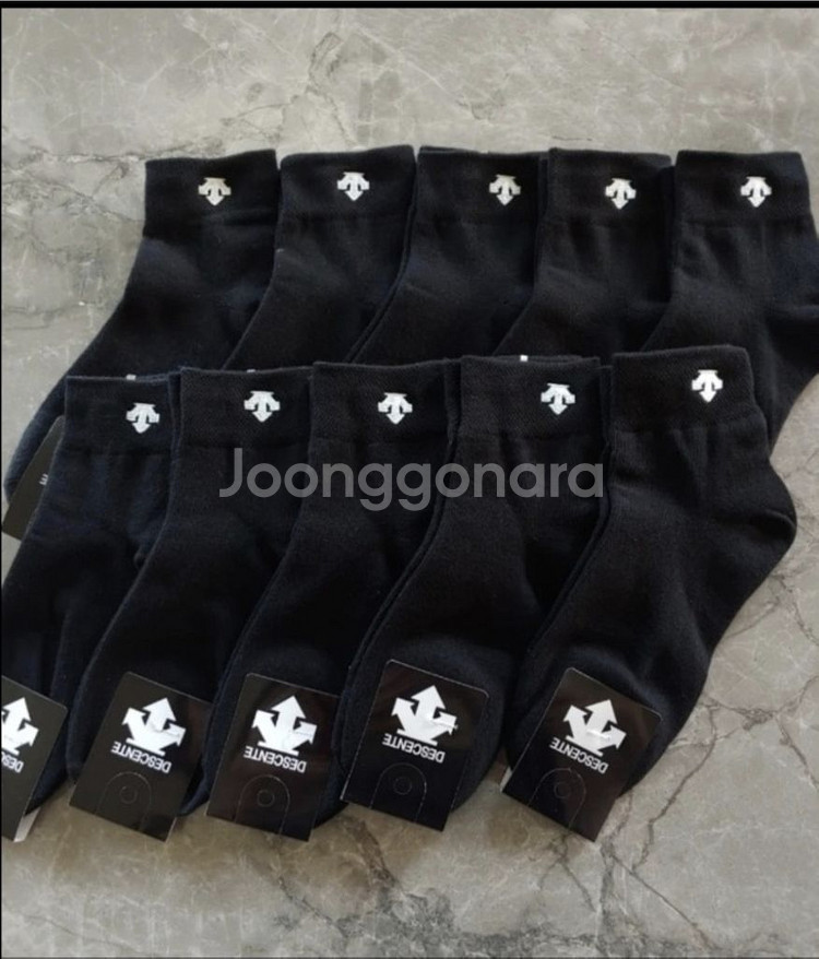 데상트 자수로고양말12켤레23000원 무료배송--1