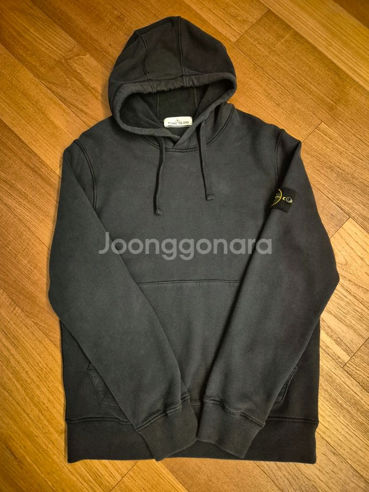 스톤아일랜드 21FW 후드티 다크네이비 L--1