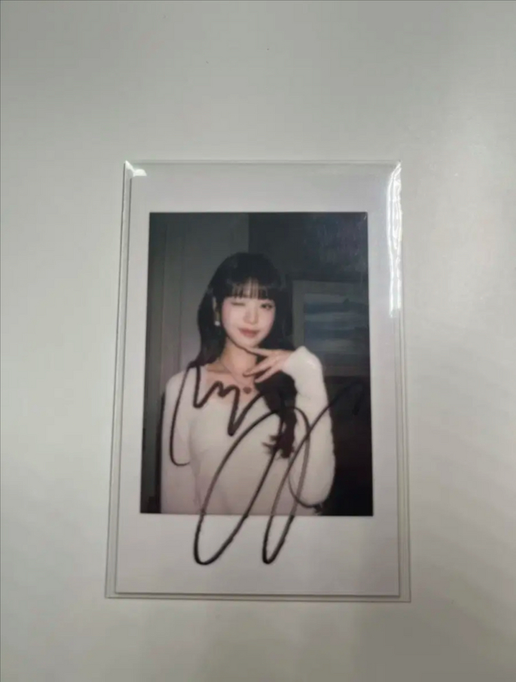 아이브 원영 포카 판매 이미지