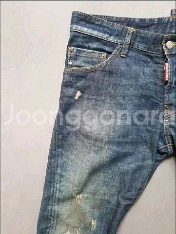 [48] 정품 디스퀘어드2 루키11 M부블레진 청바지--1