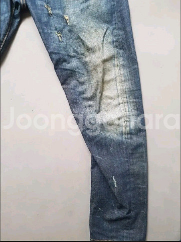 [48] 정품 디스퀘어드2 루키11 M부블레진 청바지--4
