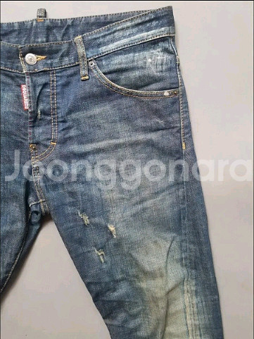 [48] 정품 디스퀘어드2 루키11 M부블레진 청바지--3
