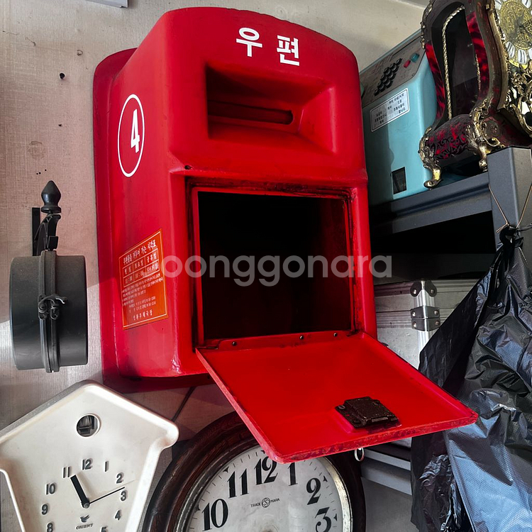 옛날우체통 빨간우체통 FRP우체통 근대사우체통--2