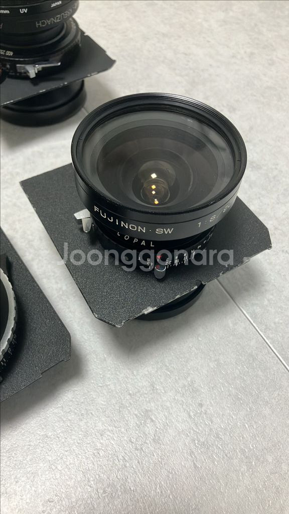 대형카메라 렌즈 4종 슈나이더 / 후지논 sw 90mm--1