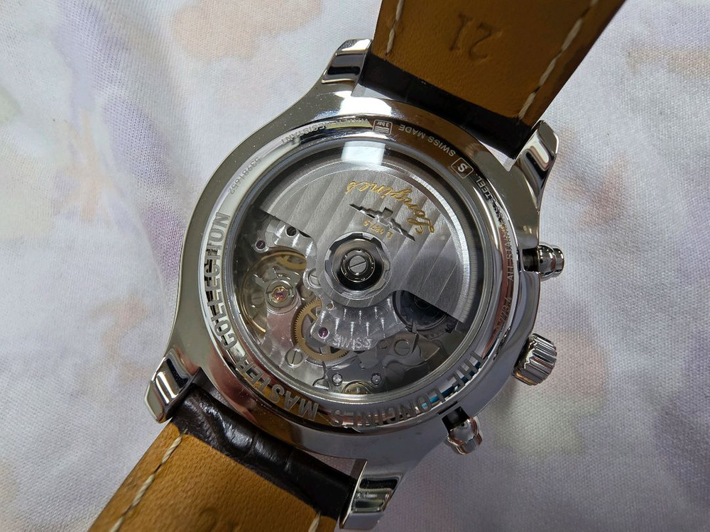 론진 마스터콜렉션 문페이즈 크로노그래프 시계 이미지