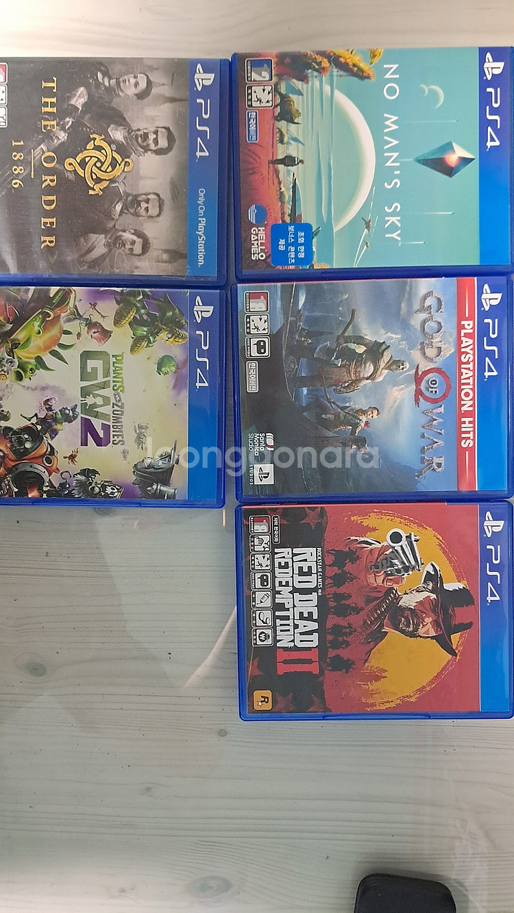 ps4,5 게임 cd 판매합니다!--0